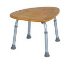 AC782LC BATH STOOL, BAMBOO