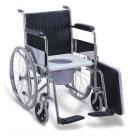 AC609 STEEL COMMODE WHEELCHAIR