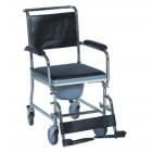 AC689 STEEL COMMODE WHEELCHAIR