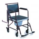 AC695 STEEL COMMODE WHEELCHAIR